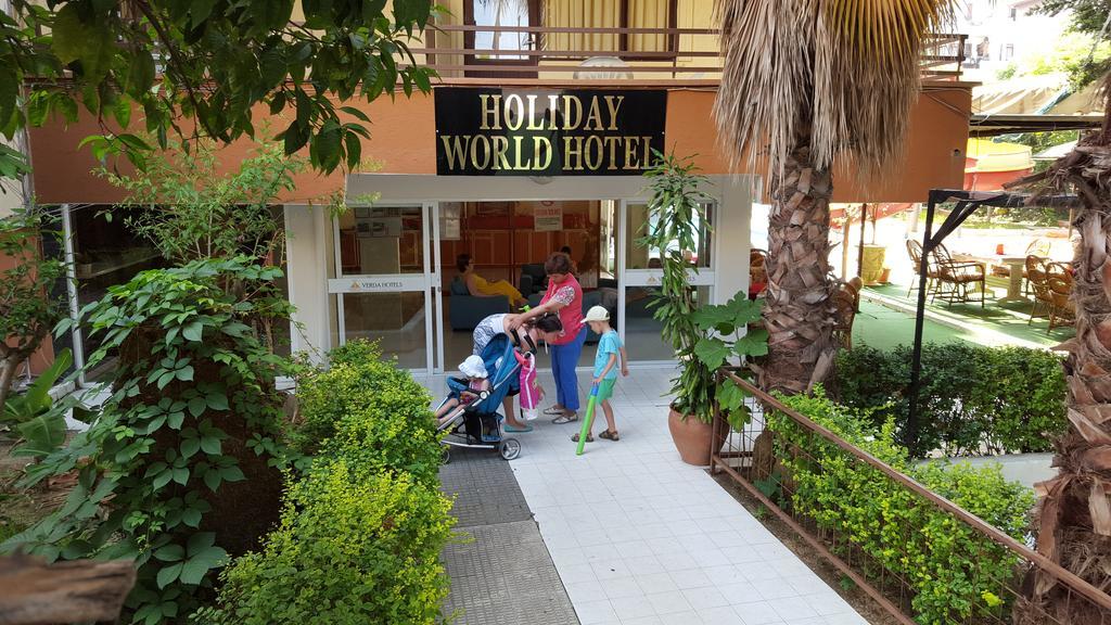 Holiday World Hotel Alanya Buitenkant foto